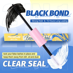 Mavphnee stable-hold lash glue for all-day wear on busy days.