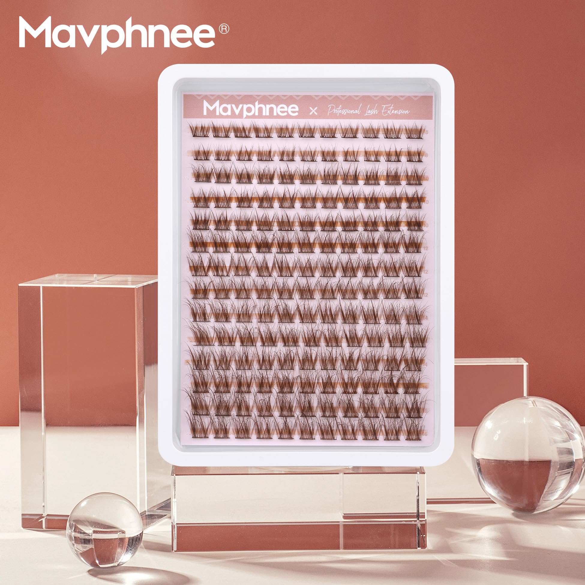 Mavphnee storage tray with clusters emphasizing reusability and protection