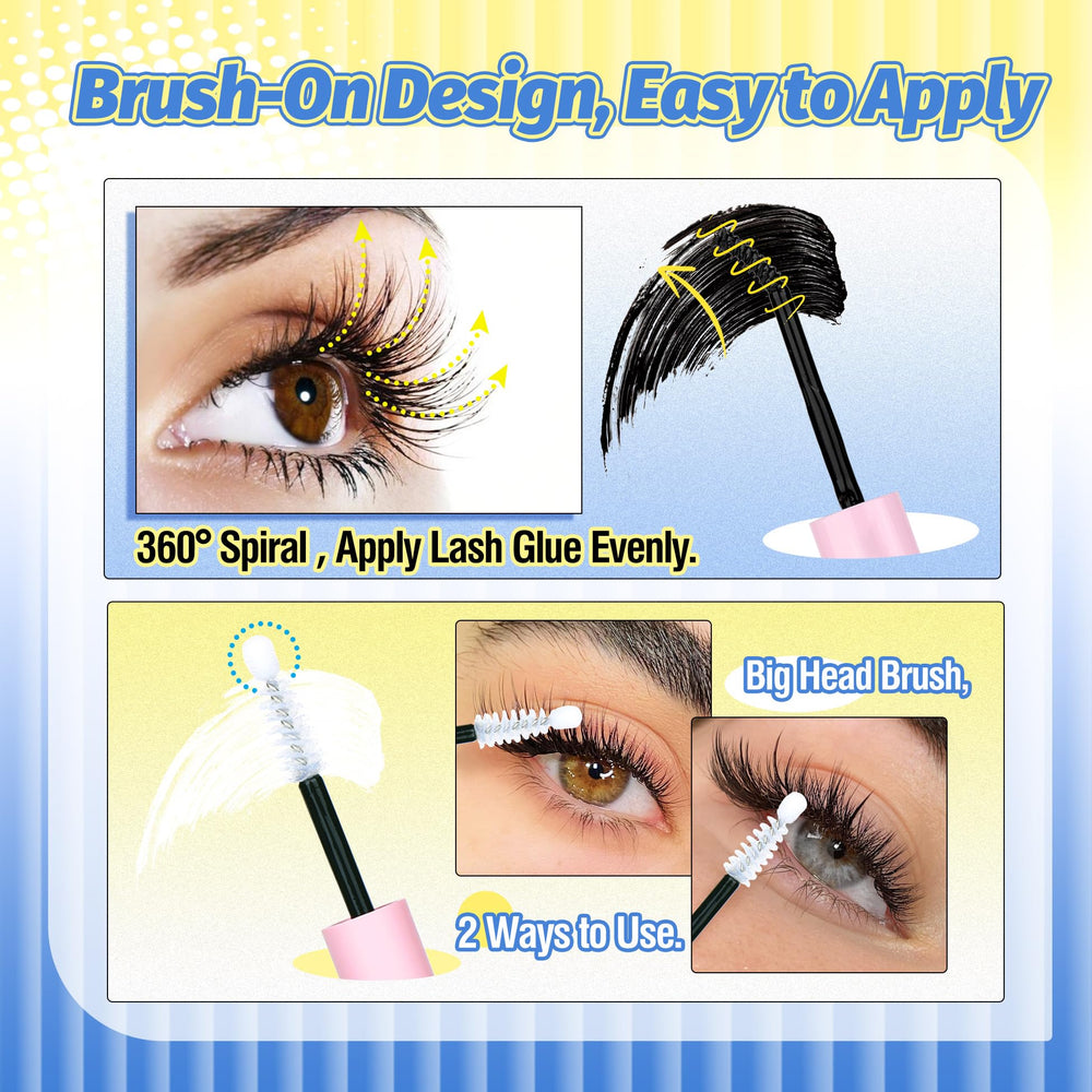 Mavphnee travel-friendly lash glue case keeps backup adhesive ready.
