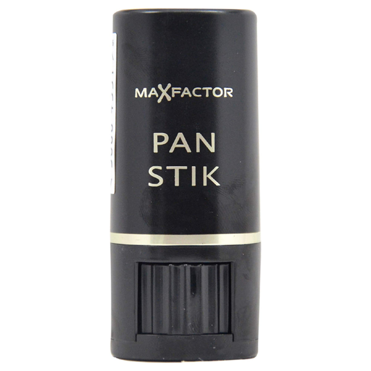 Max Factor PanStik No.96 Bisque Ivory compact during application for smooth, buildable coverage.