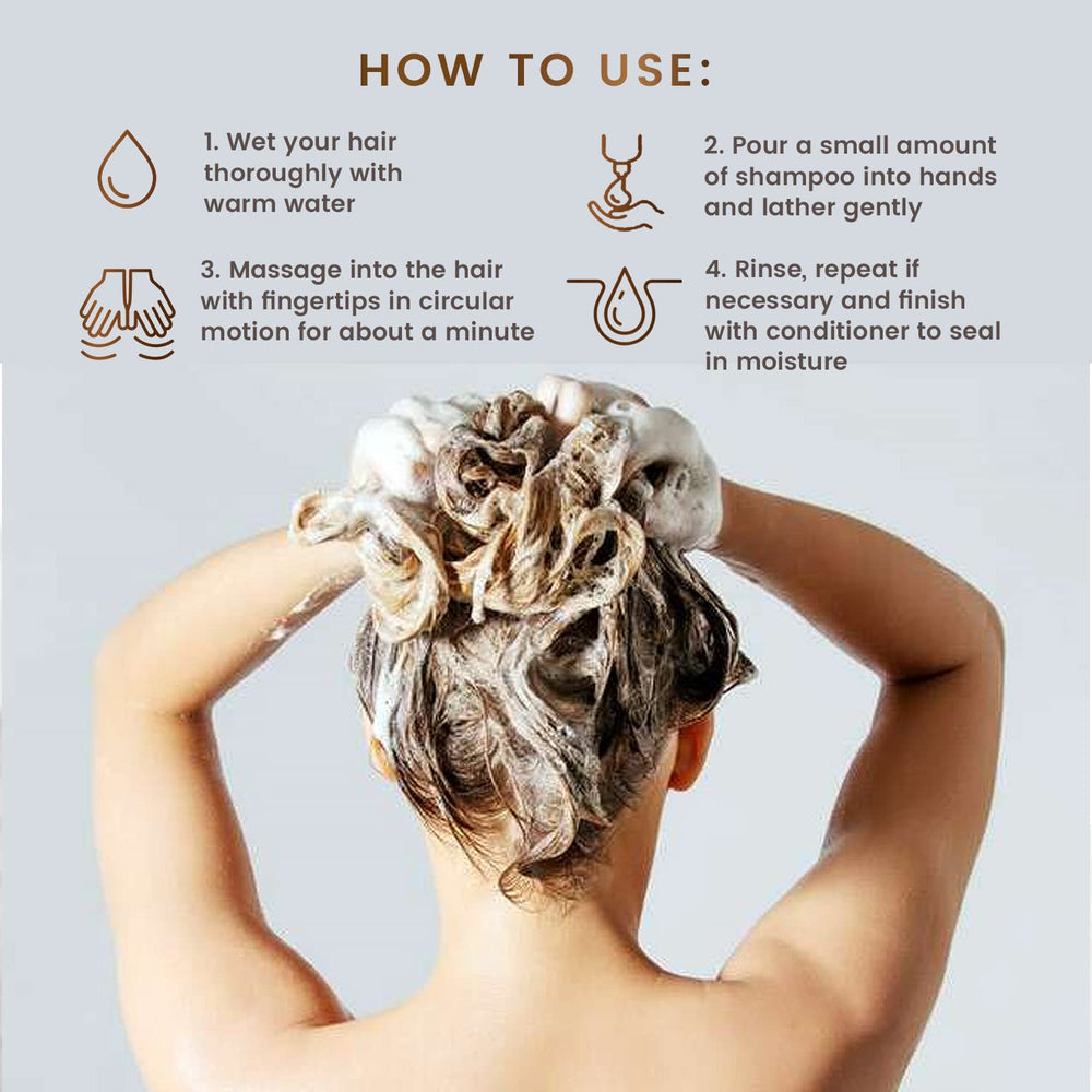 Max Green Alchemy MGA Vegan Hair Shampoo label highlights clean, silicone- and paraben-free formula