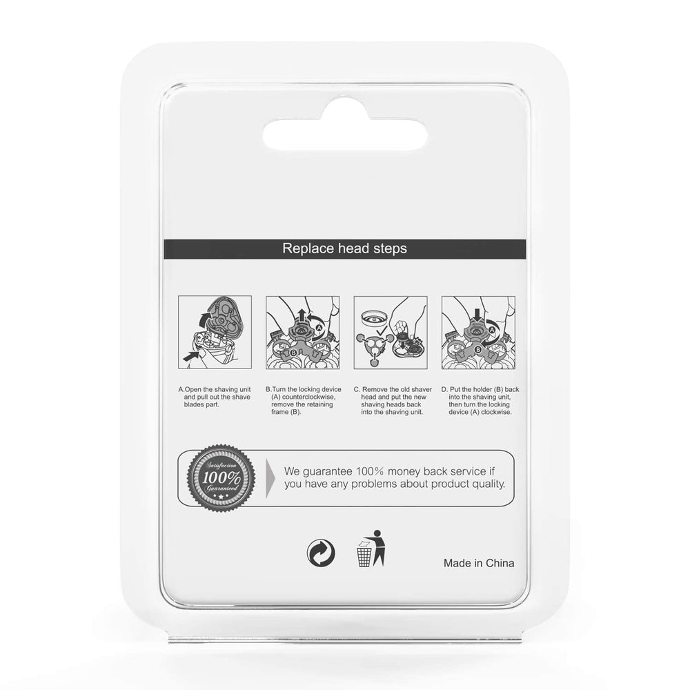 MAX-T replacement shaver head RM8101 compatibility ensures proper fit