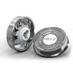 MAX-T replacement shaver head waterproof design for easy cleaning