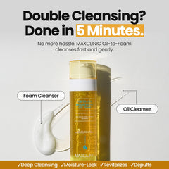 MAXCLINIC PuriteaToc makeup-removal oil helps dissolve stubborn makeup for a clean slate.