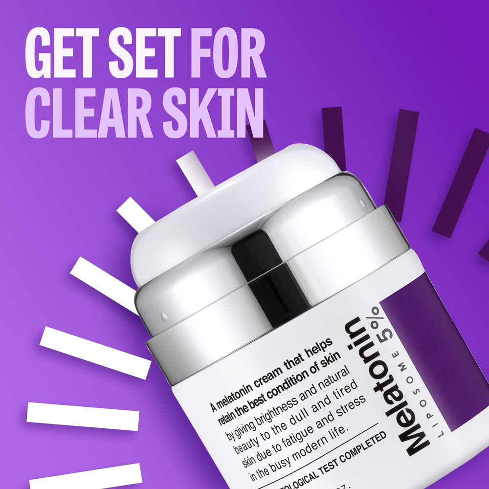 MAXCLINIC Time Return Melatonin Cream texture swirl demonstrates silky film-forming hydration