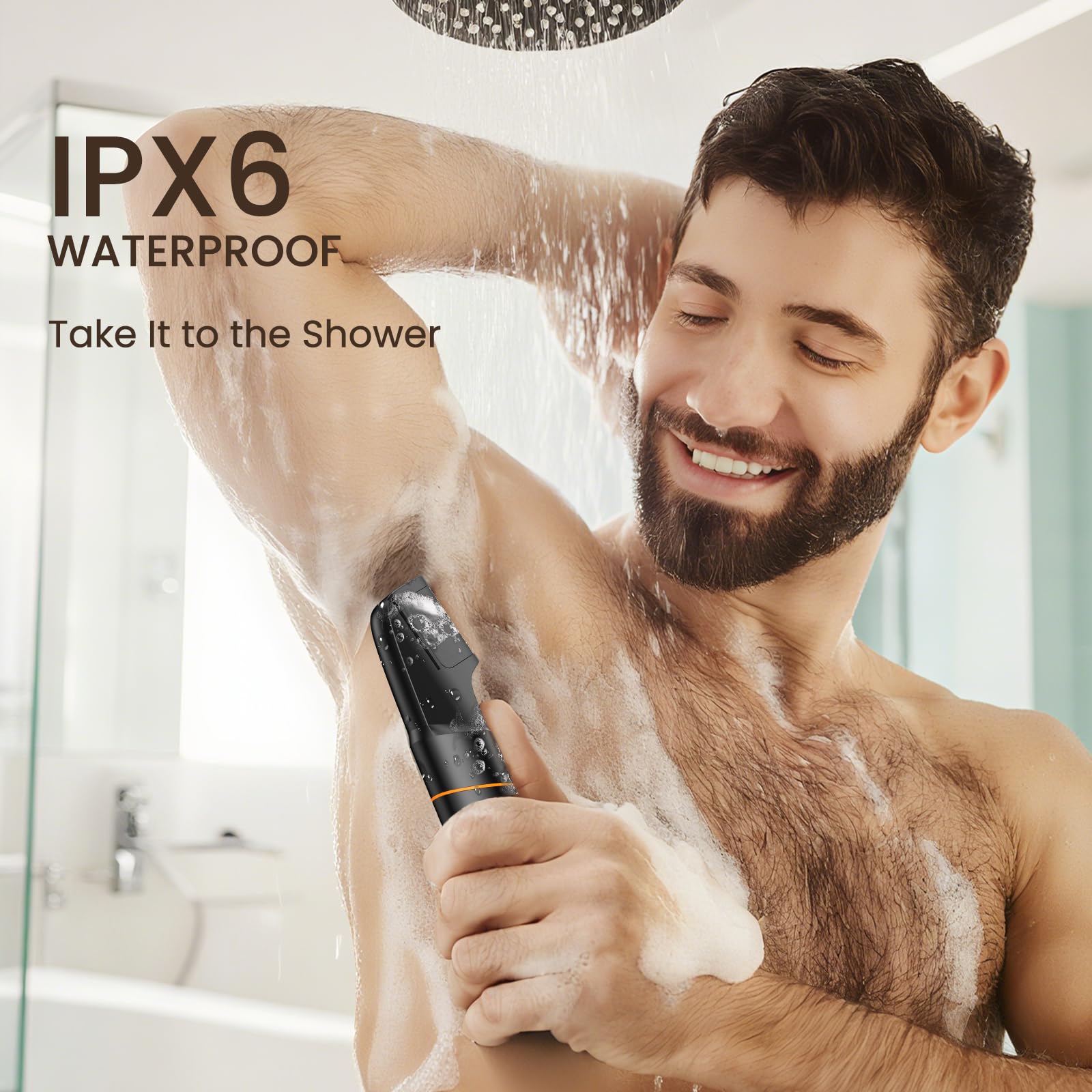 MAXGROOM beard shaver head for smooth facial grooming.