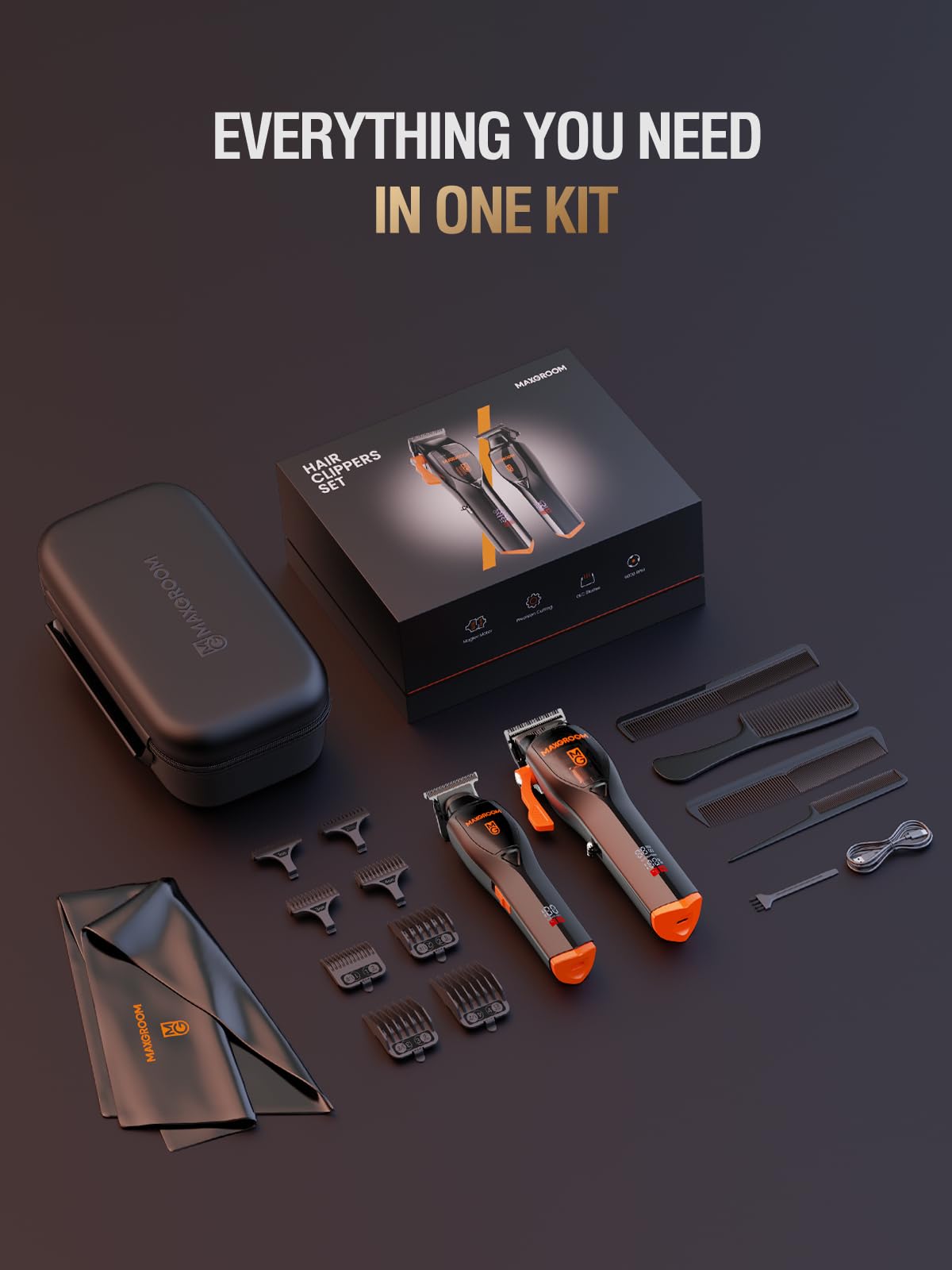 MAXGROOM gift-ready kit shown as a thoughtful Christmas gift for men