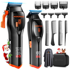 MAXGROOM professional hair clippers with 9000rpm motor enabling fast, clean fades