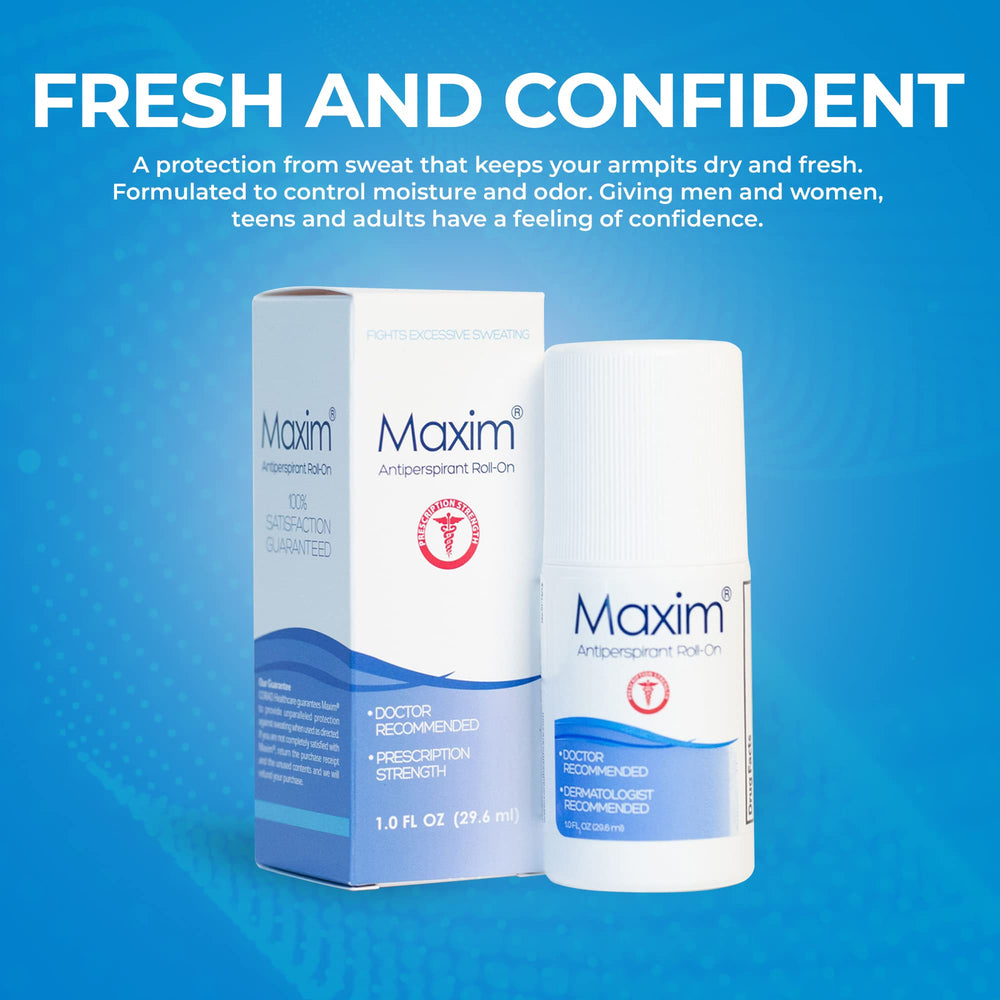MAXIM USA-made dermatologist-tested label emphasizes quality and safety.