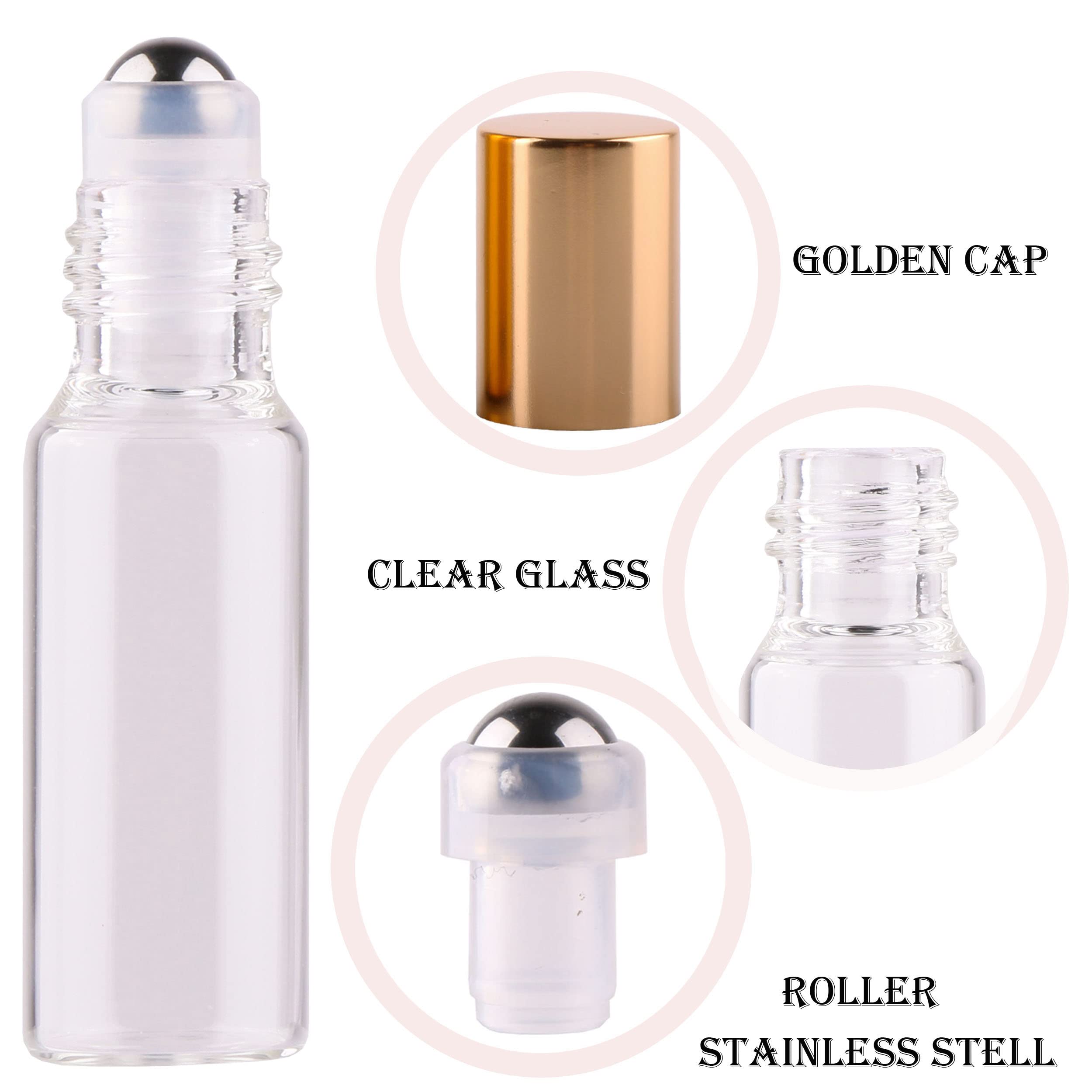 MaxMau golden painted lids for easy identification and daily use