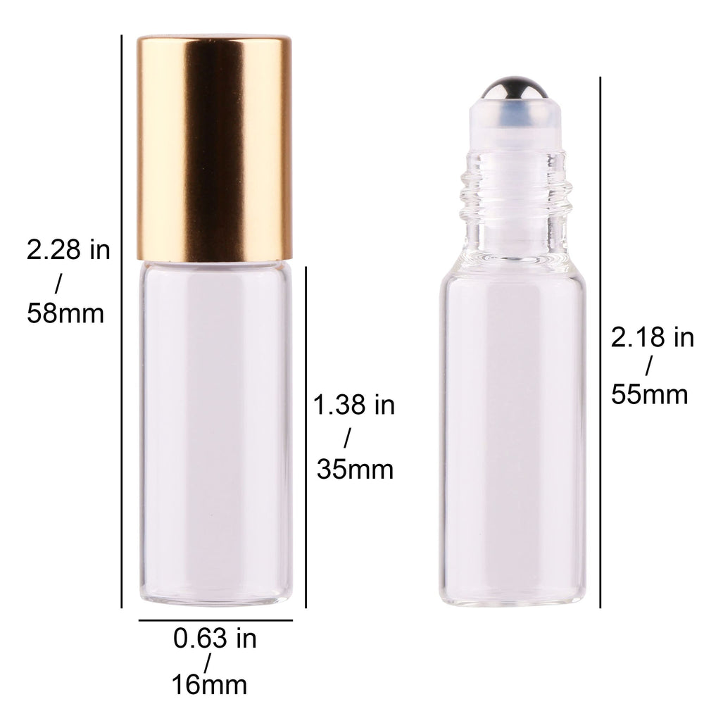 MaxMau stainless steel roller ball for smooth essential oil application