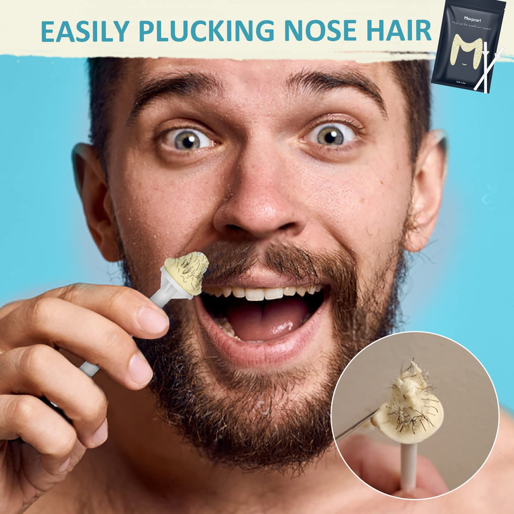 Maxpearl wax beads cream formula for brow and facial waxing with gentle control.