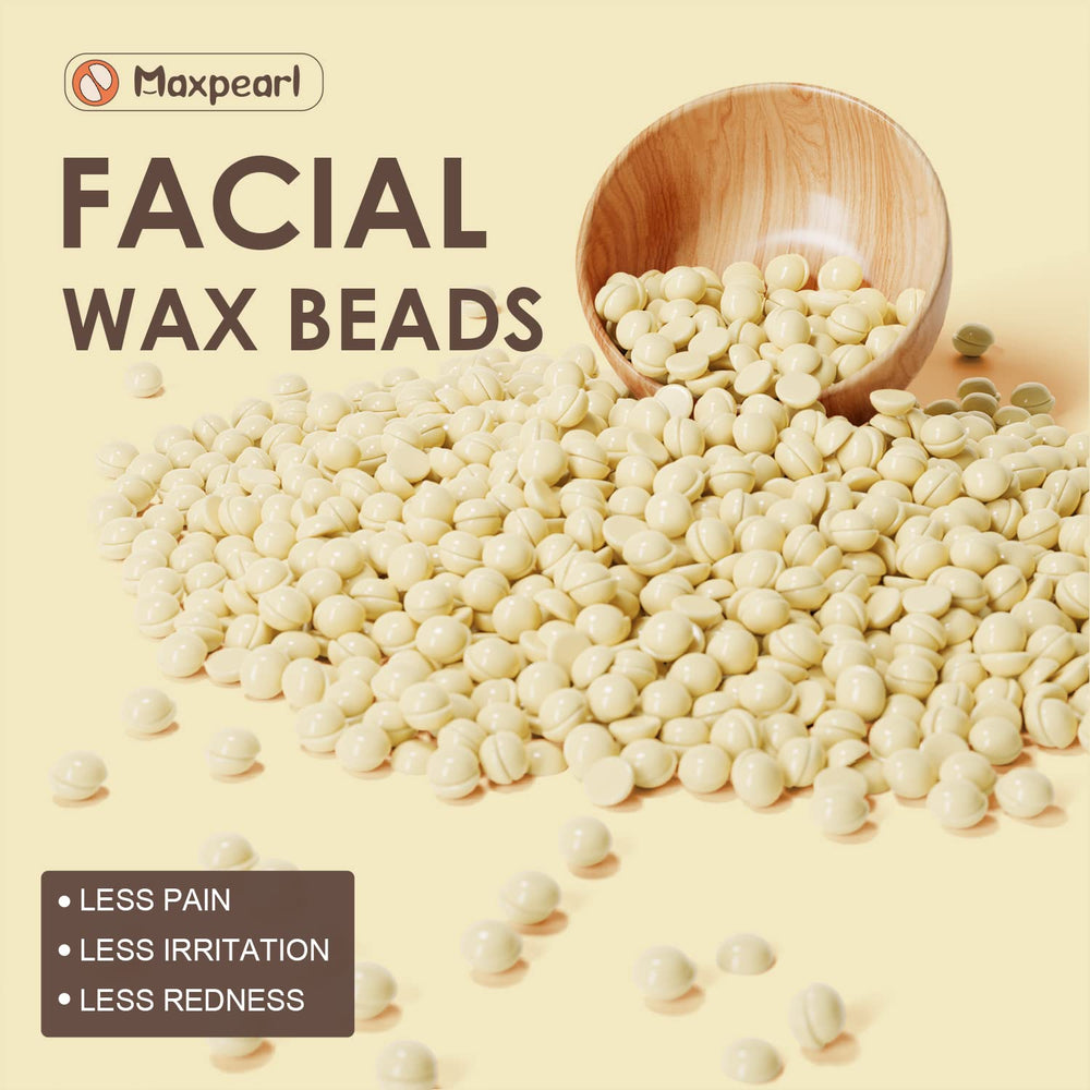 Maxpearl hypoallergenic coconut oils formula protects sensitive skin during waxing
