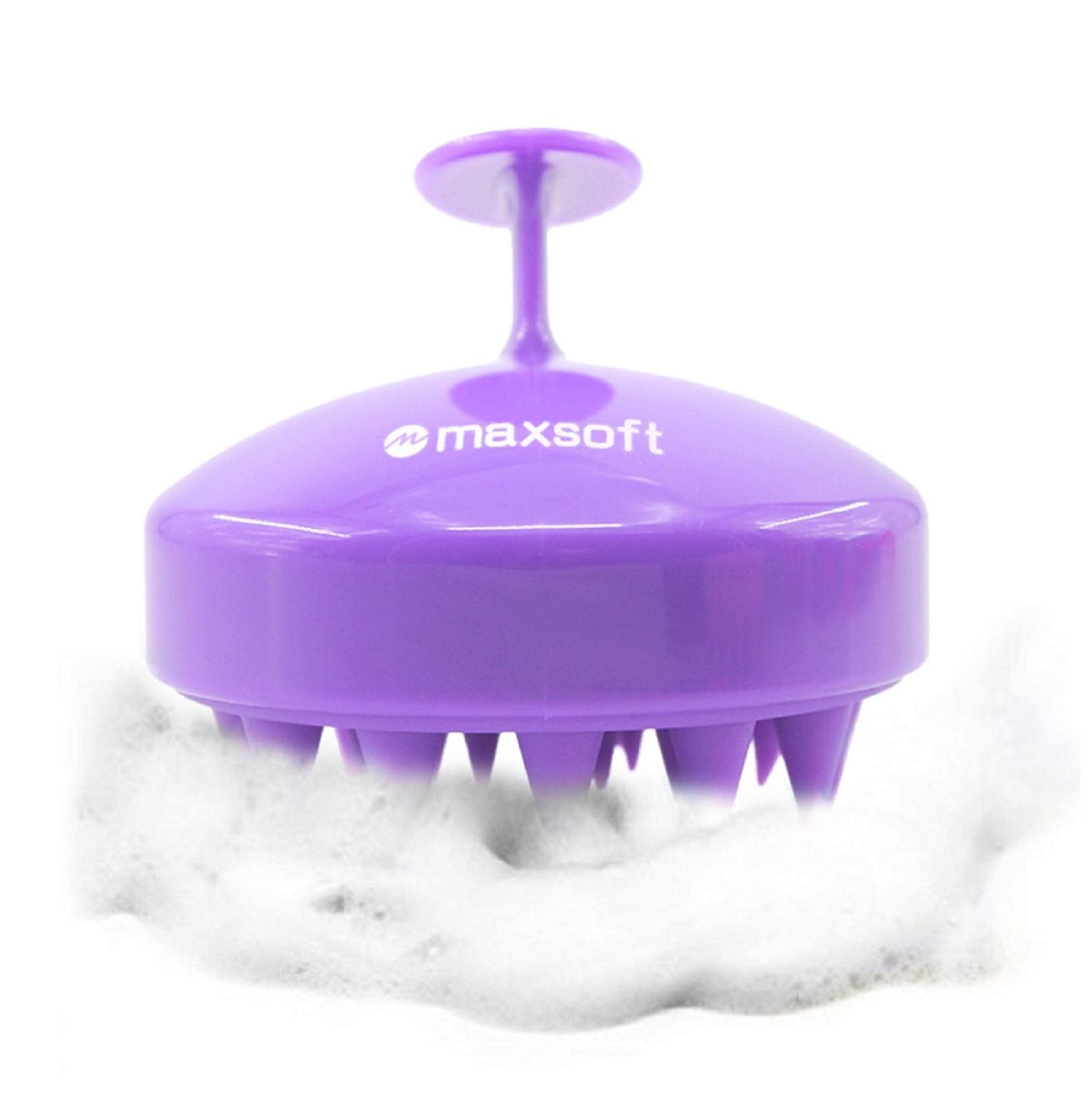 Maxsoft hair scalp massager with ergonomic handle grip for comfortable use