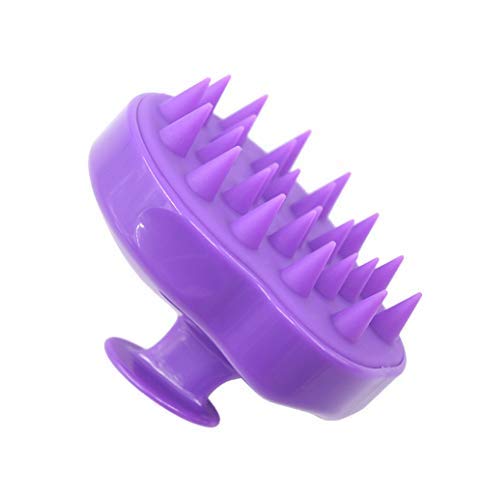 Maxsoft hair scalp massager in wet use during shower