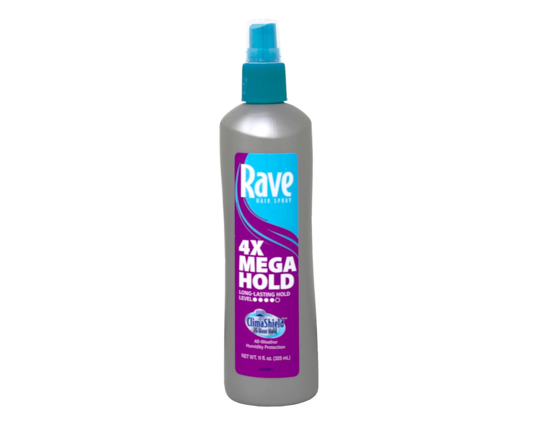 Maxtrv Rave 4X Mega Hairspray pack-of-3 on display for convenient multi-pack