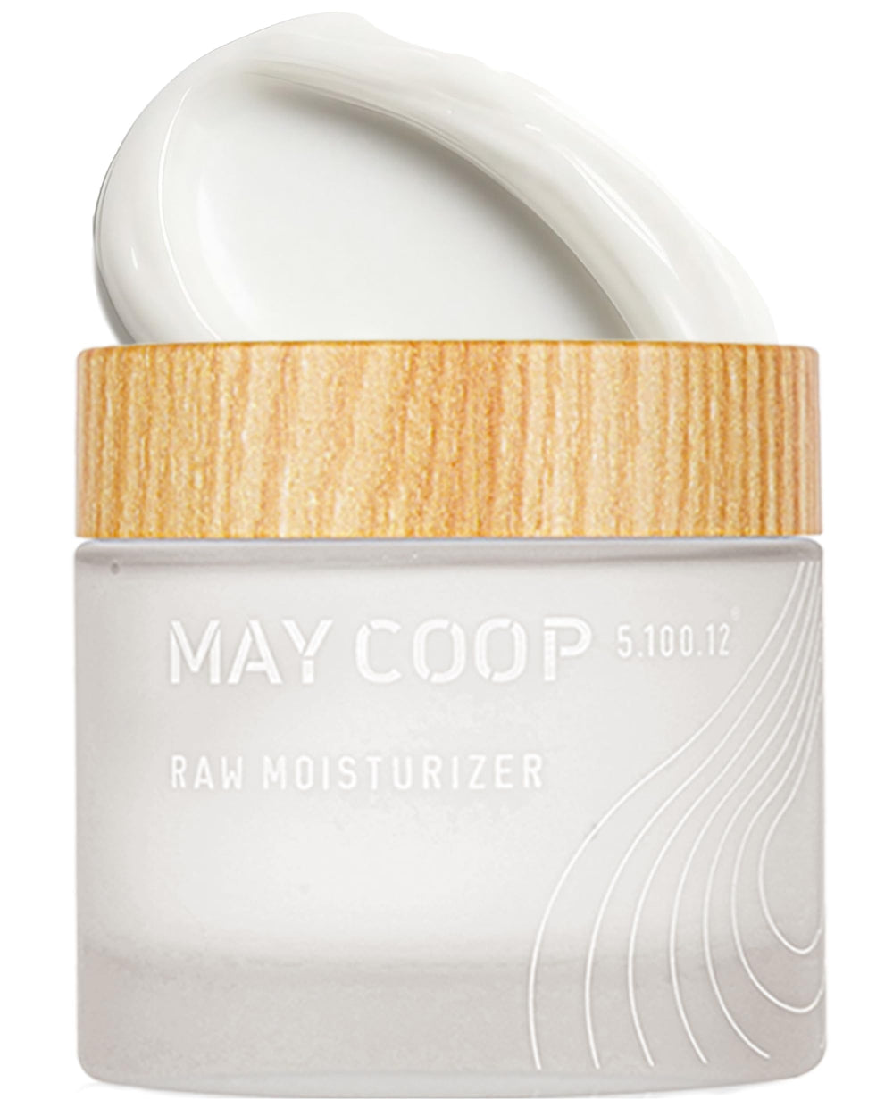 MAY COOP Raw Moisturizer bottle for daily hydration.