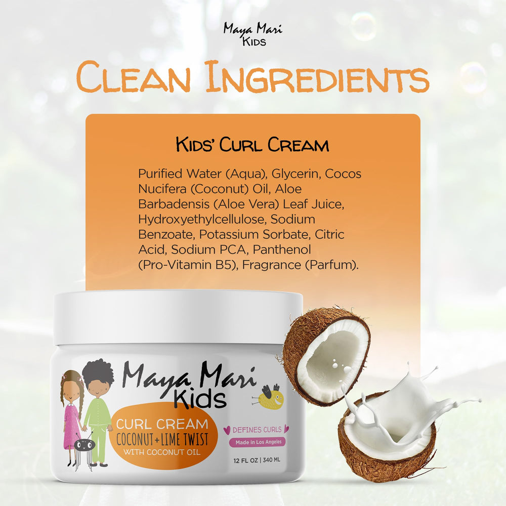 MAYA MARI Kids Curl Cream gentle enough for infants' curls