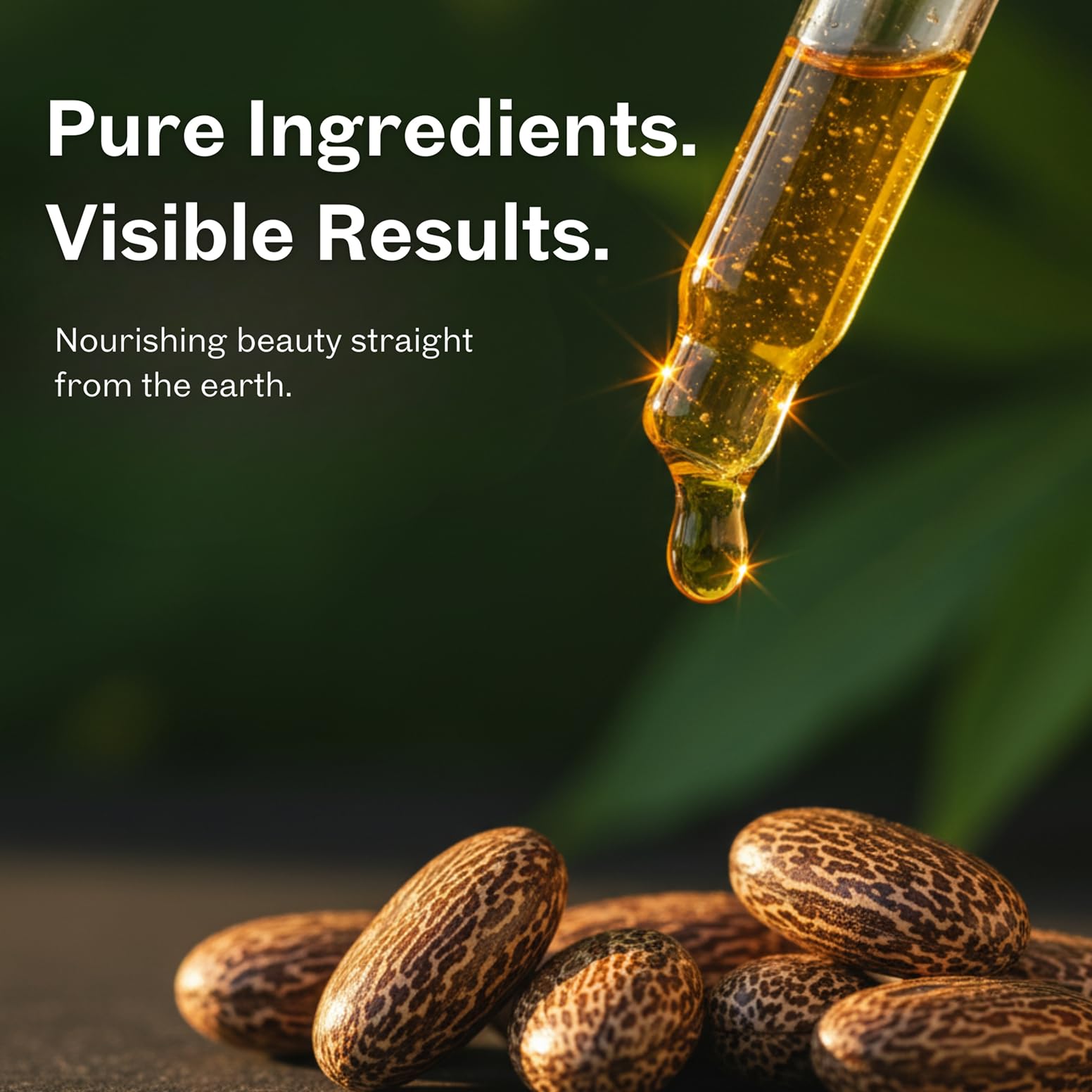 Mayan's Secret castor oil skin and body care use promotes smooth texture