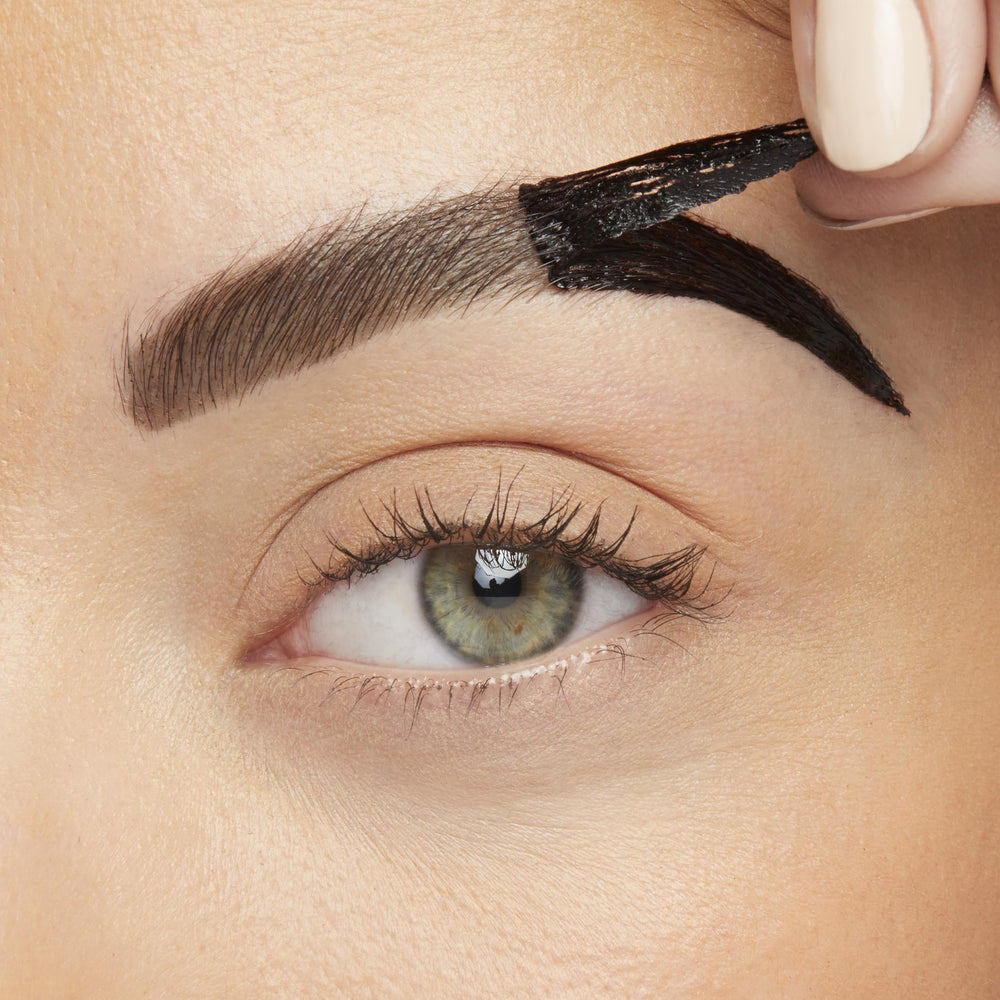 Maybelline Brow Tattoo waterproof and smudge-proof formula on brows