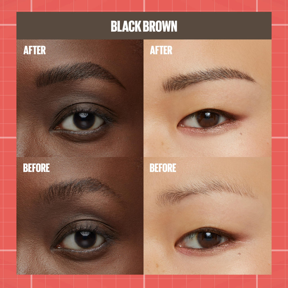 Maybelline Build-A-Brow waterproof wear test under heat and sweat