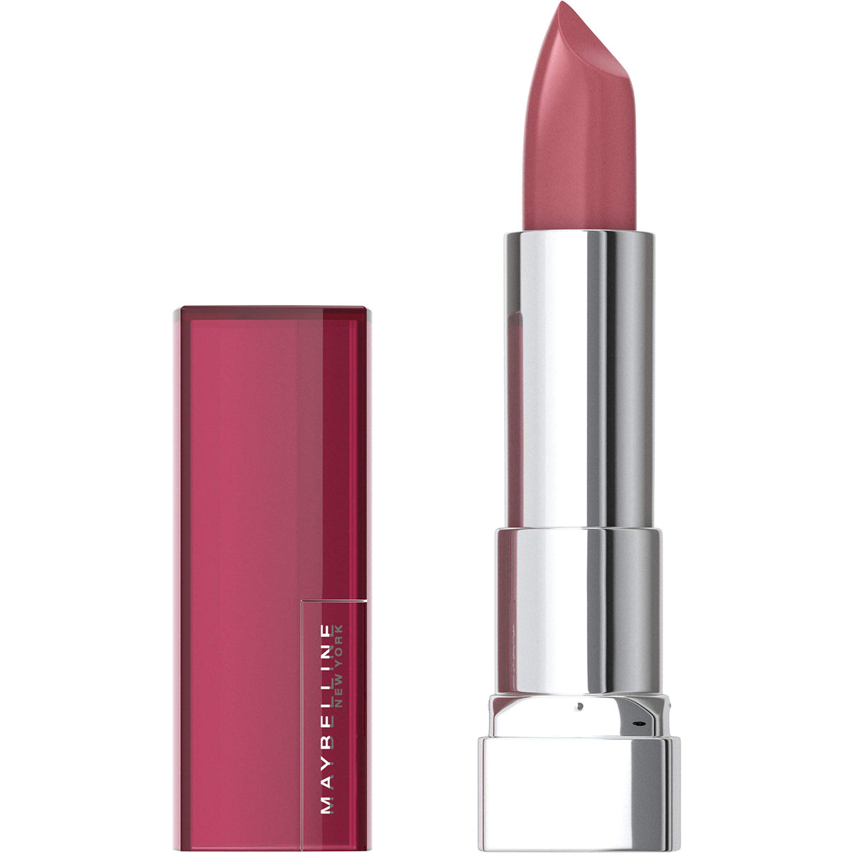Maybelline Color Sensational lipstick close-up shows creamy finish for smooth lips