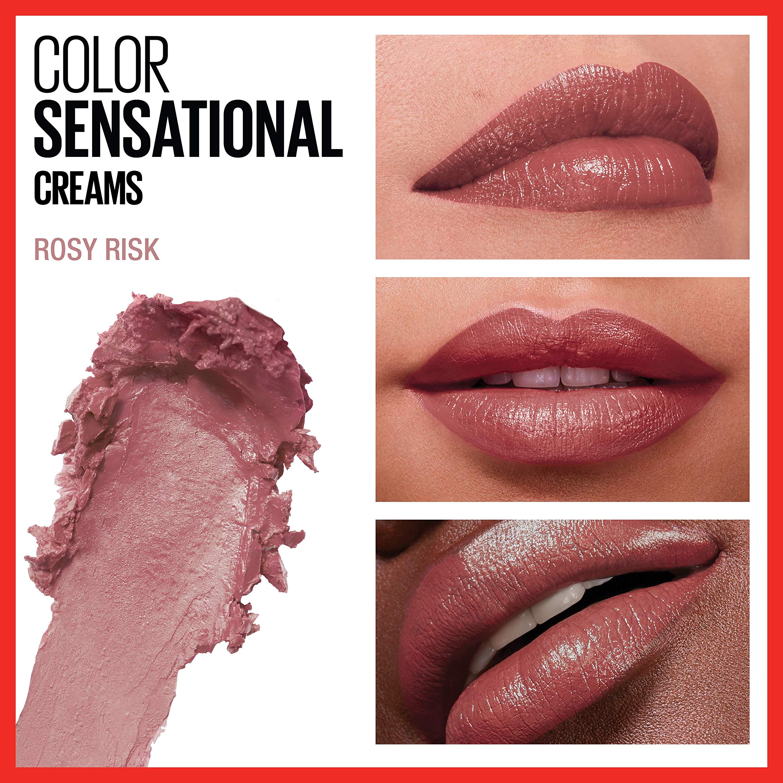 Maybelline nude shade on lips delivers natural flattering look