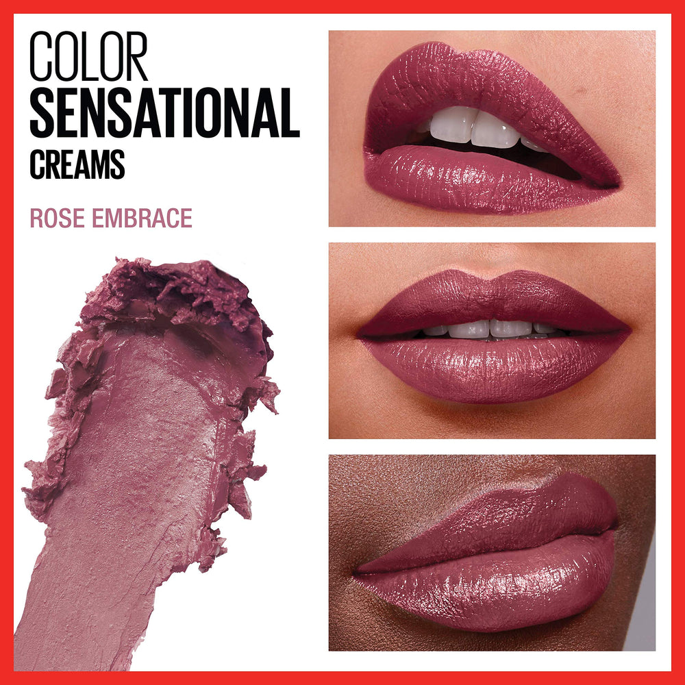 Maybelline Color Sensational shade range in nude pink red plum offers versatile options for daily looks.