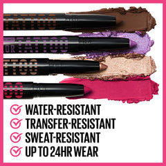 Maybelline Color Tattoo Stix 24-hour wear test on eyelid close-up