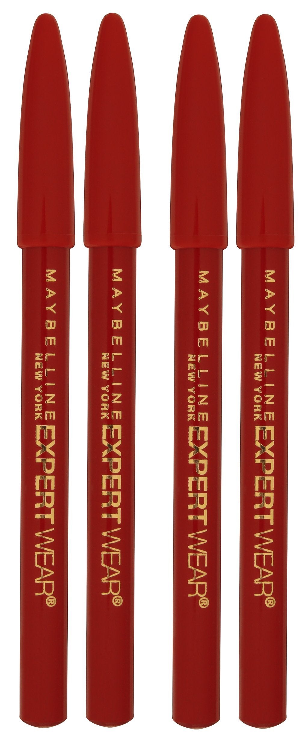 Maybelline Expert Wear Twin Brow and Eye Pencil velvet black closeup application defines brows and eyes.