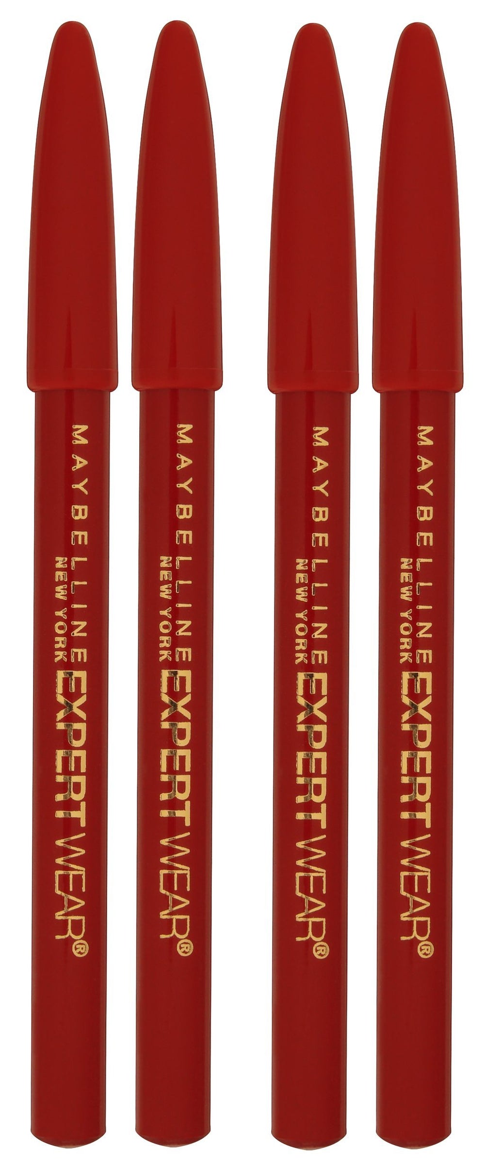 Maybelline Expert Wear Twin Brow and Eye Pencil velvet black closeup application defines brows and eyes.