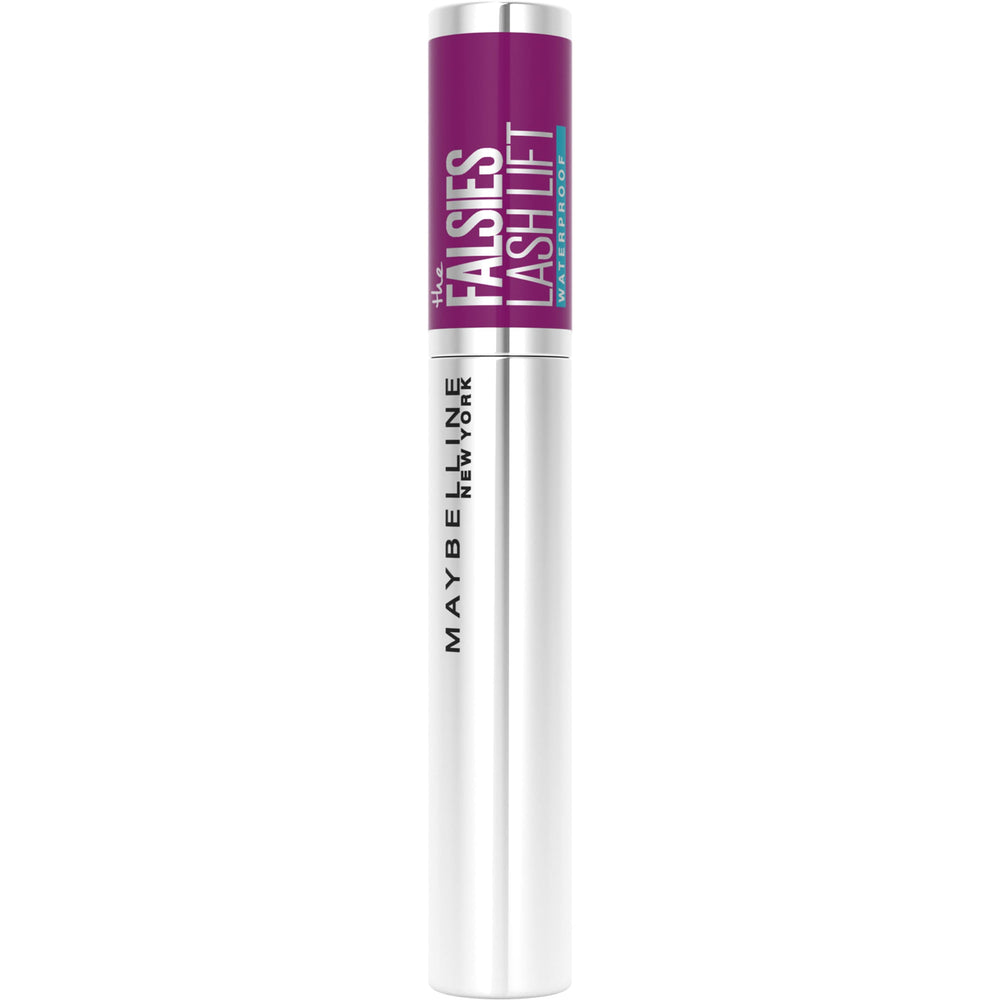 Maybelline The Falsies Lift No Clumps on lashes for clean, long-lasting volume.