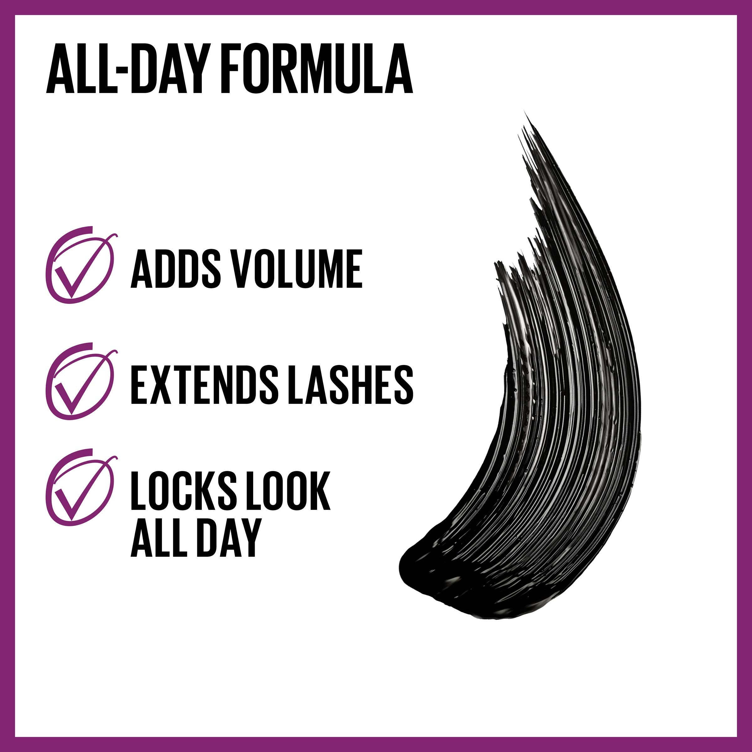 Maybelline fiber-infused formula delivers length for dramatic eyes