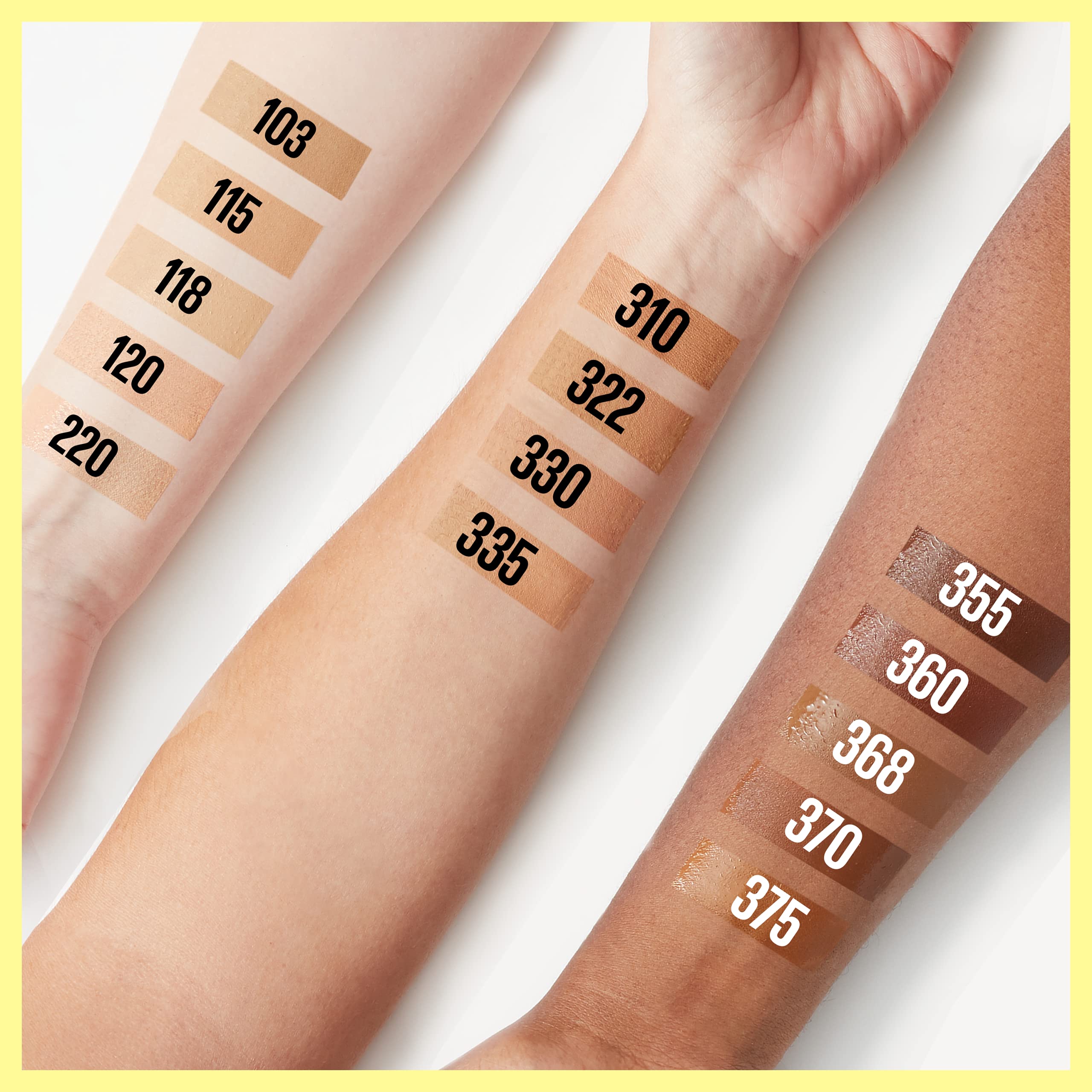 Ingredientes naturales Aloe en la fórmula de Maybelline Fit Me.