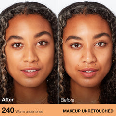 Maybelline Fit Me foundation on skin with dewy finish for luminous complexion
