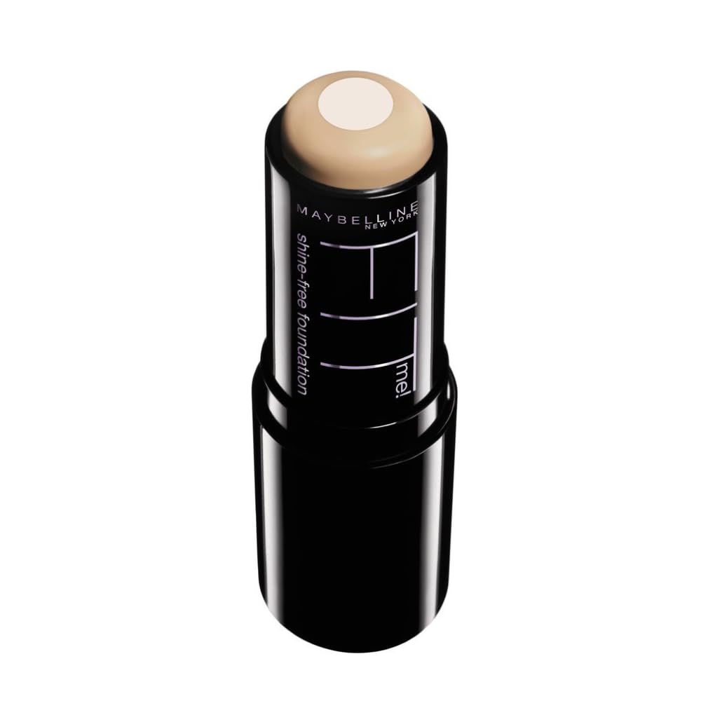 Maybelline Fit Me Shine-Free Stick during application delivering matte coverage and oil control