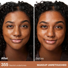 Maybelline Fit Me Shine-Free Stick cream-to-powder texture demonstrates easy blending.