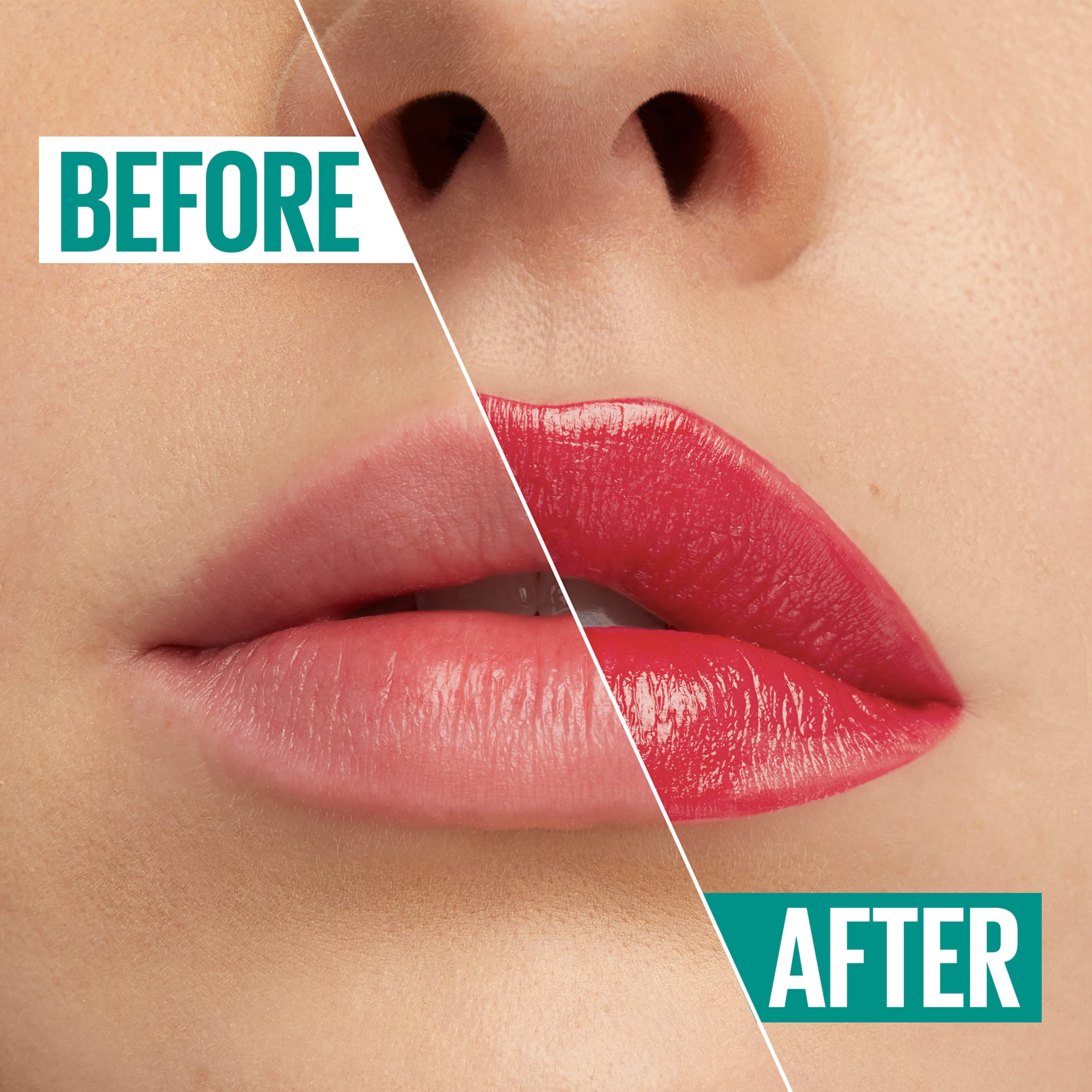 Maybelline Green Edition lipstick creamy texture close-up highlights high pigment payoff for bold looks