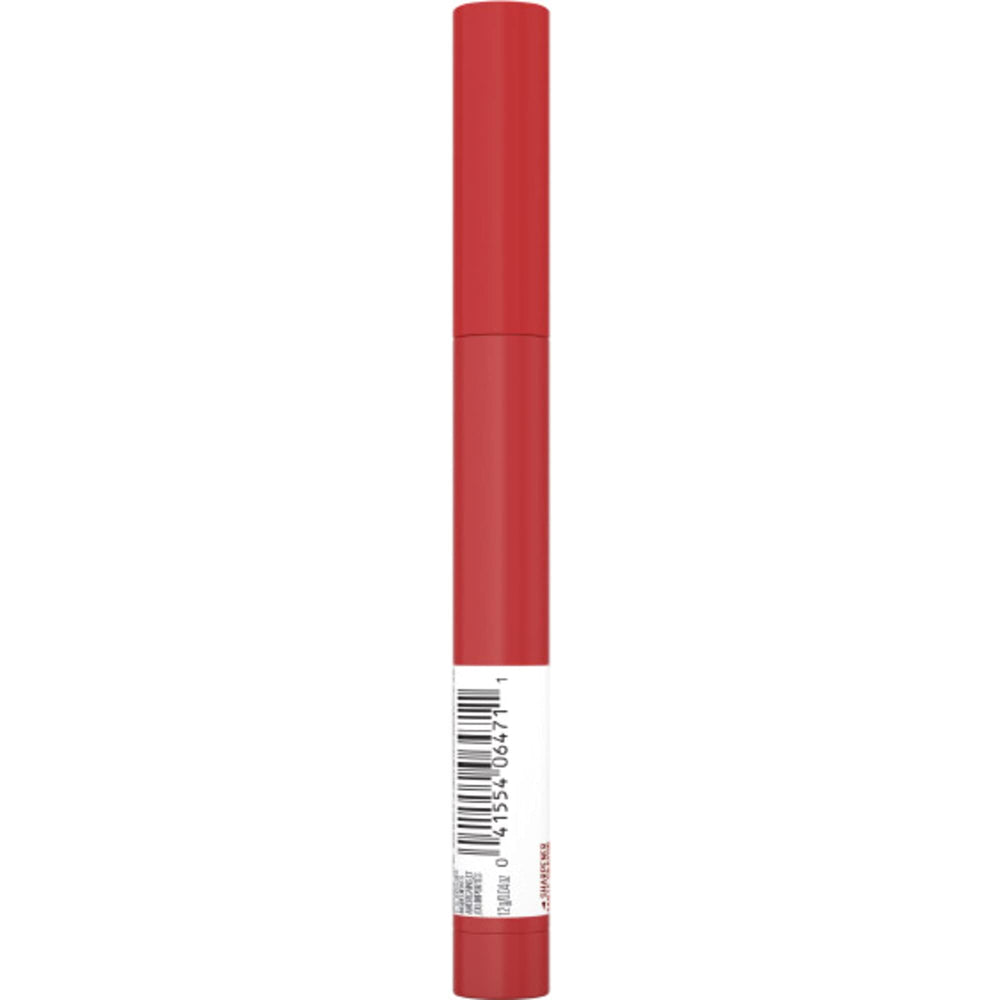 Maybelline Ink Crayon lipline edge for precise shaping.