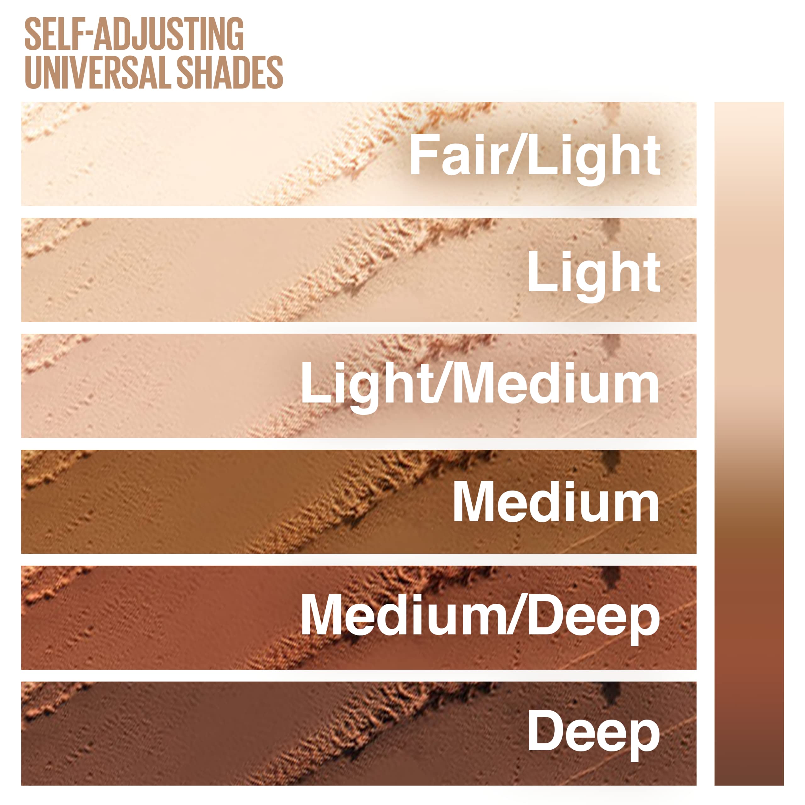 Maybelline Instant Age Rewind 4-in-1 Matte finish appears matte and refined.