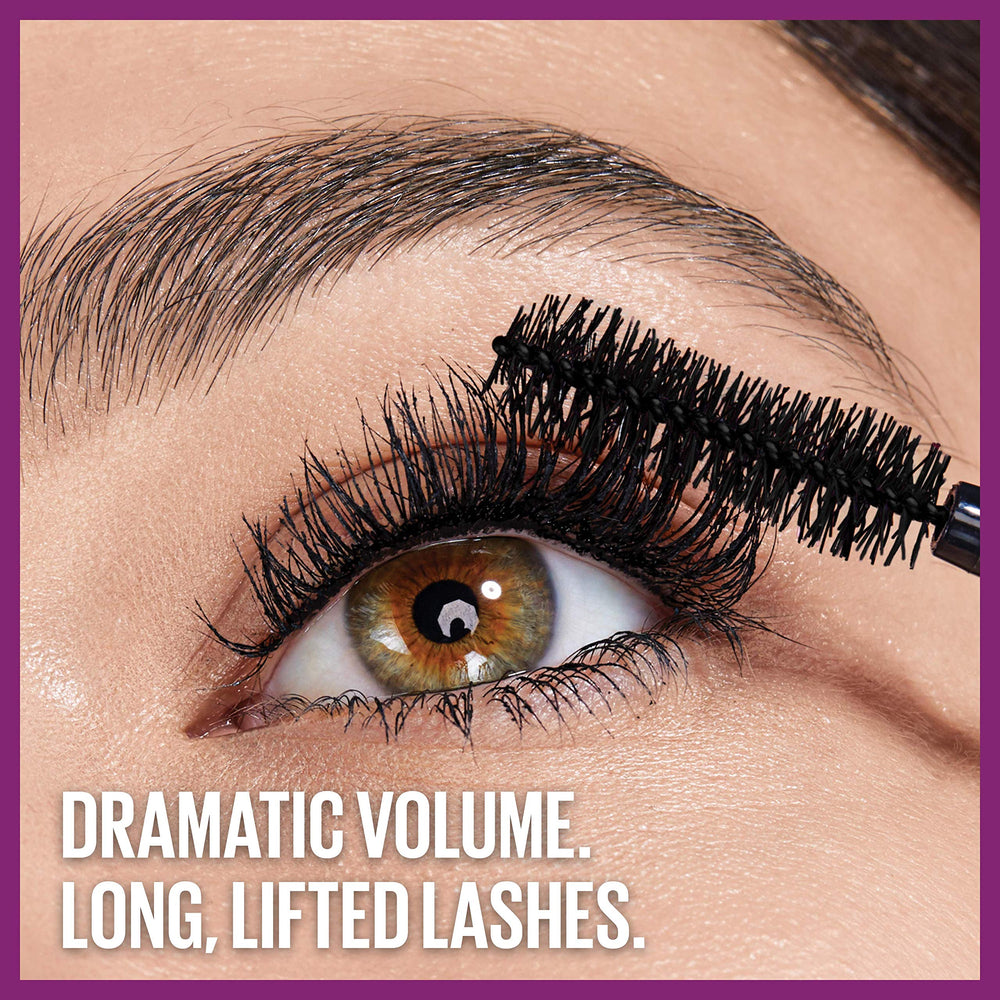 Maybelline lash-lift brush close-up shows precise lash separation