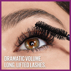Maybelline lash-lift brush close-up shows precise lash separation