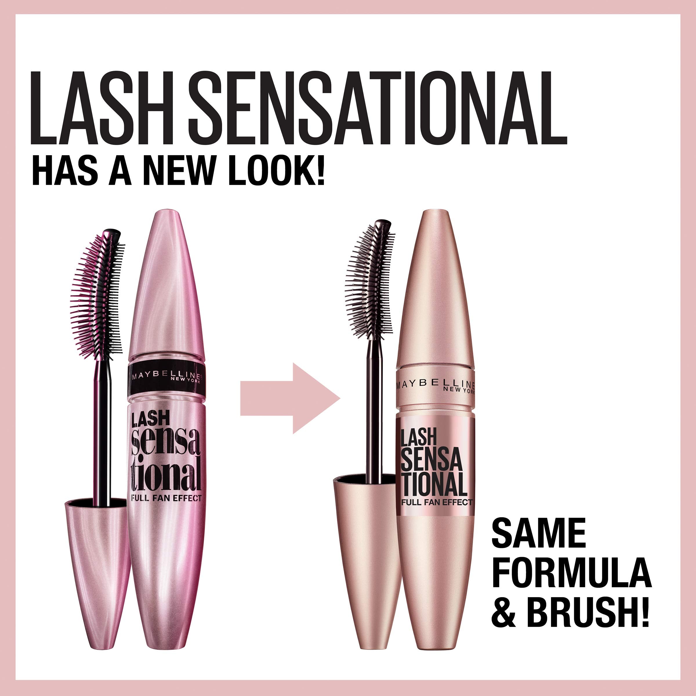 Maybelline Lash Sensational bristle layers reveal multi-dimensional volume.