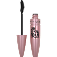 Maybelline Lash Sensational brush closeup showing defined lash layers.