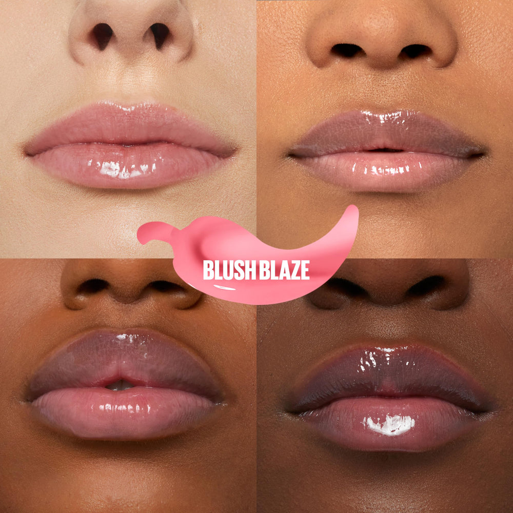 MAYBELLINE Lifter Gloss Plump ofrece efecto calor para volumen visible en los labios