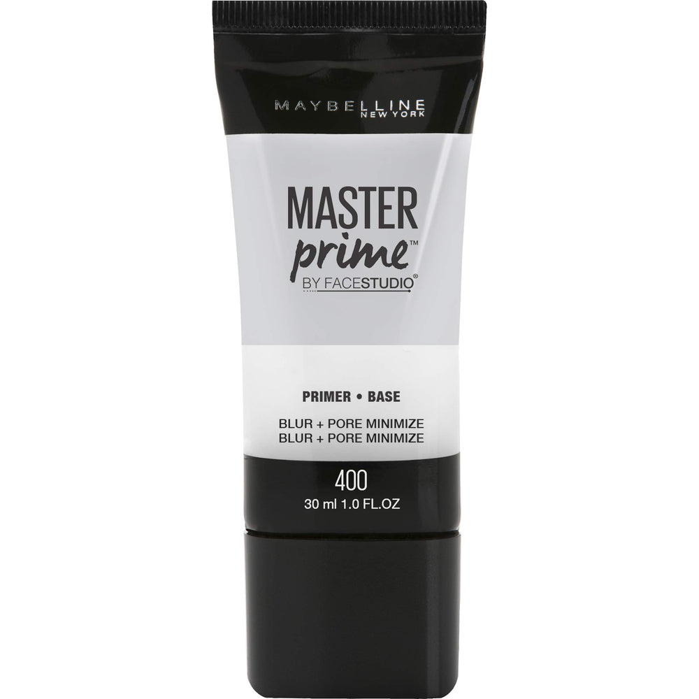 Maybelline Master Prime bottle pump application creates a smooth base for makeup.