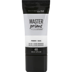 Maybelline Master Prime bottle pump application creates a smooth base for makeup.