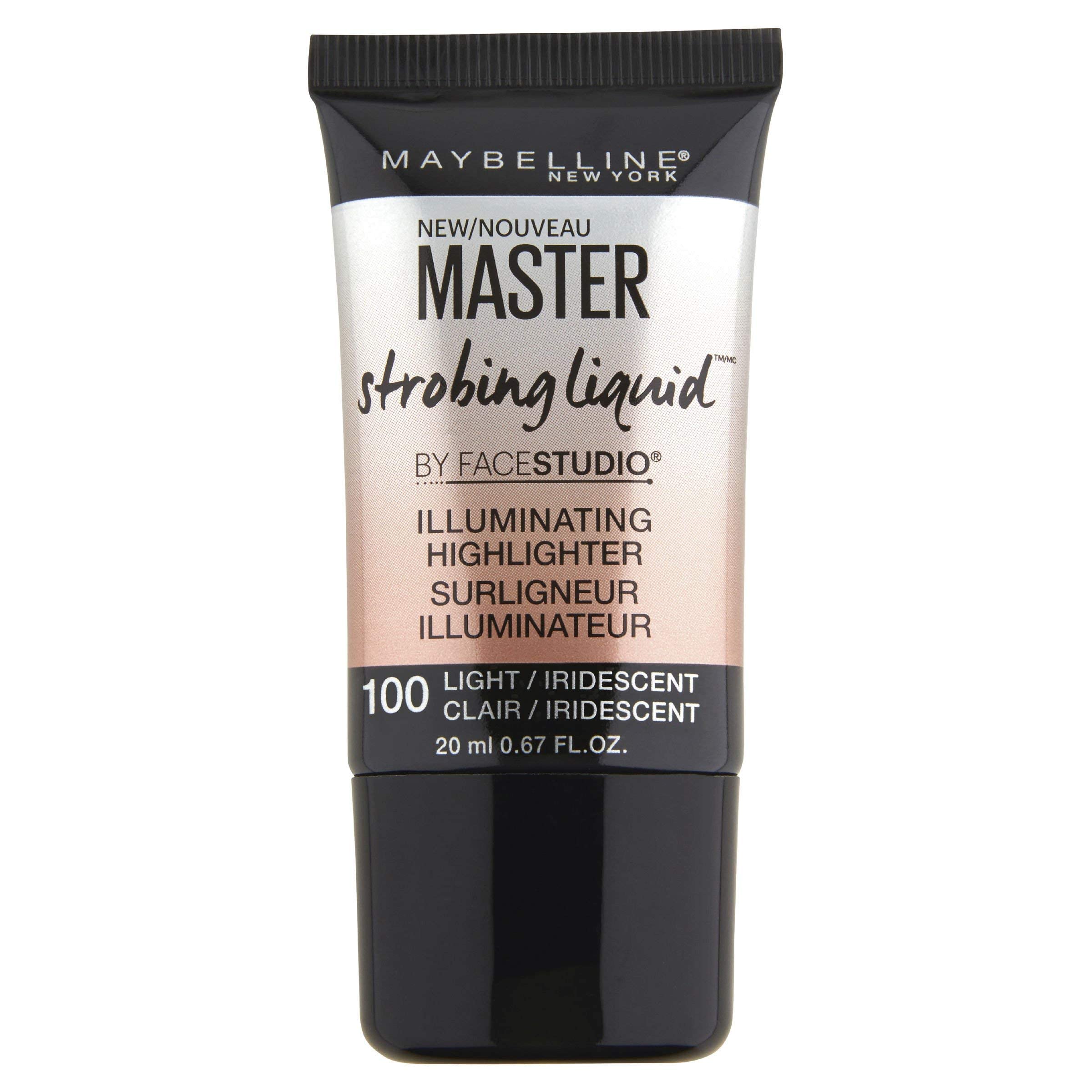Maybelline Master Strobing Liquid Illuminator highlights high points for lifted features