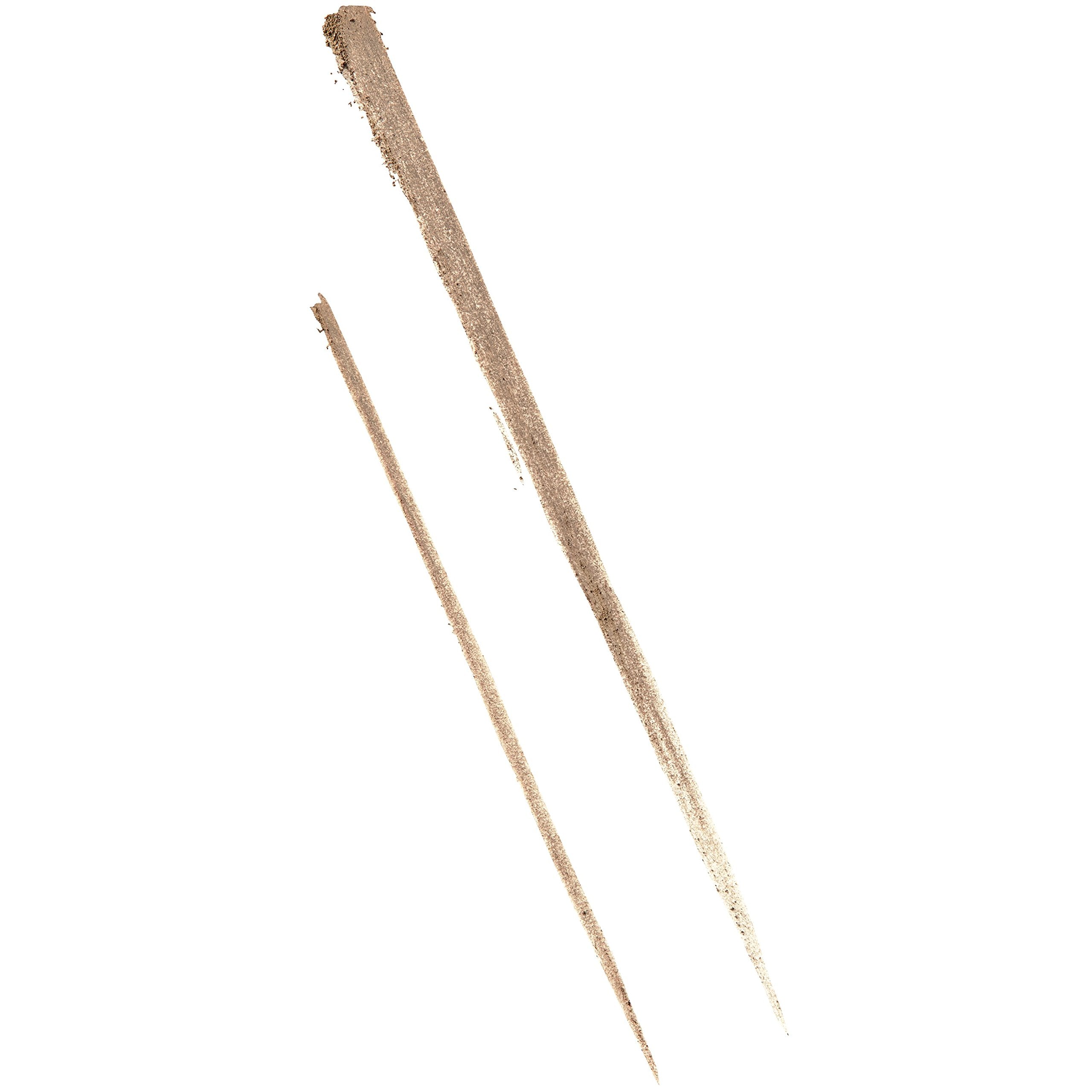 Maybelline Brow Drama defines the brow tail for precise shaping.