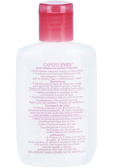 Maybelline Expert Eyes remover application view demonstrating simple steps for eye makeup removal